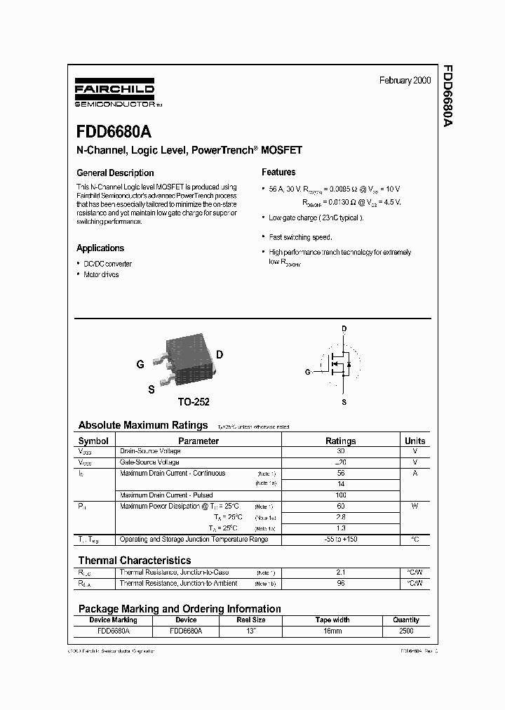 FDD6680A_433349.PDF Datasheet