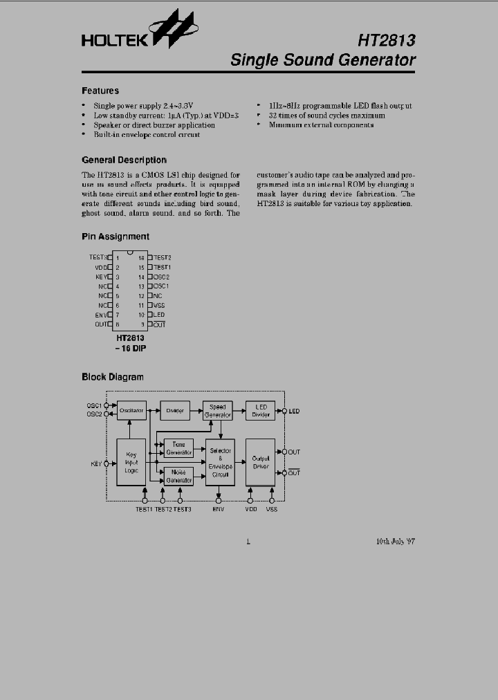 HT2813_422001.PDF Datasheet