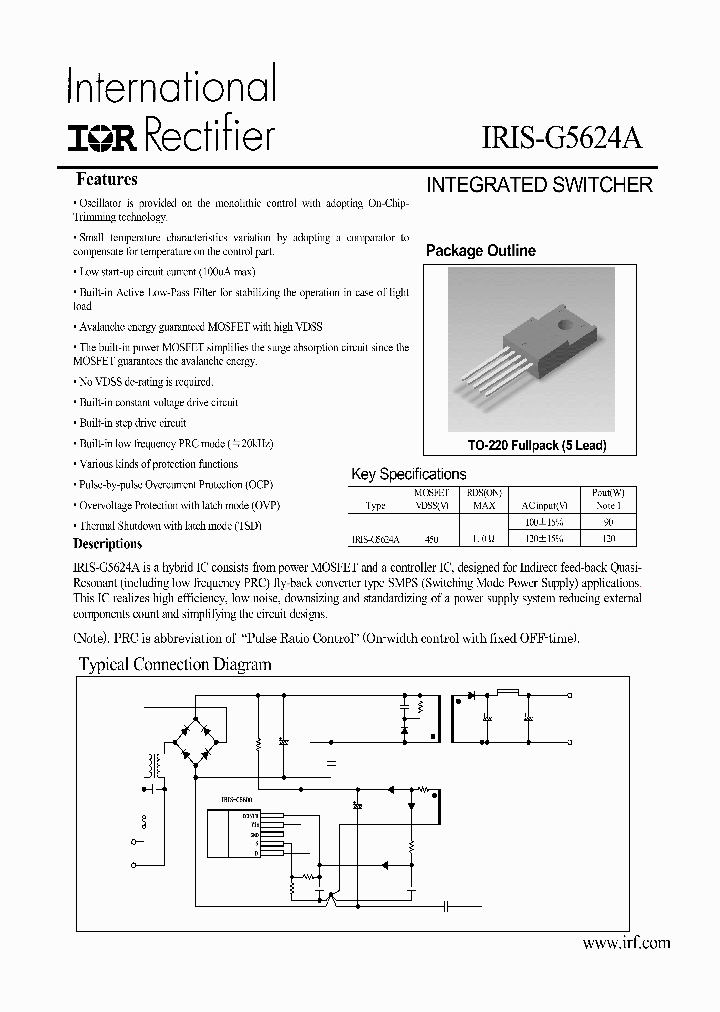 IRIS-G5624A_433679.PDF Datasheet