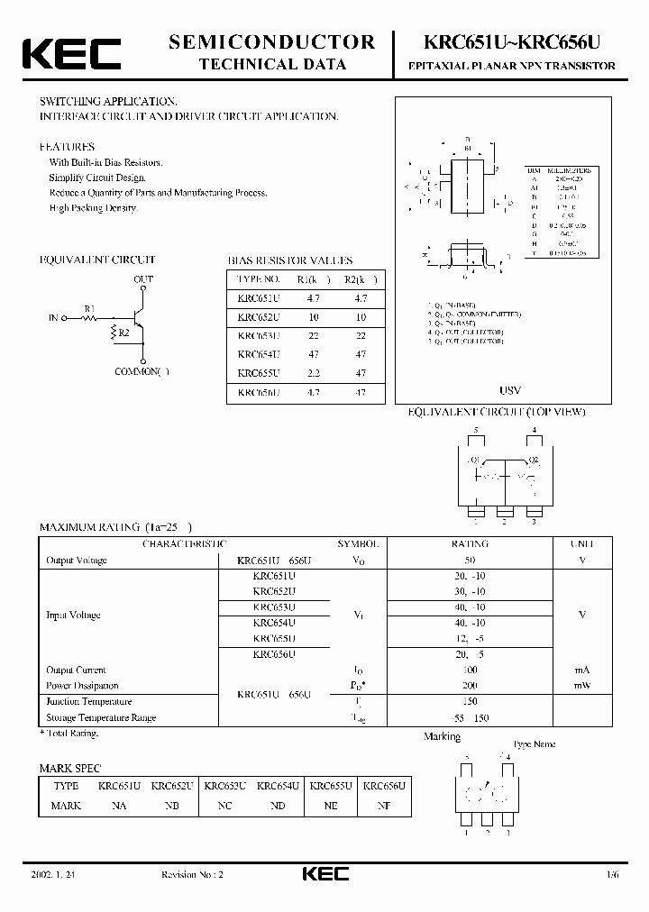 KRC651U_412551.PDF Datasheet