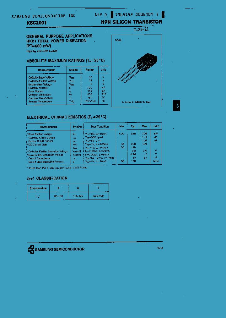 KSC2001_408950.PDF Datasheet