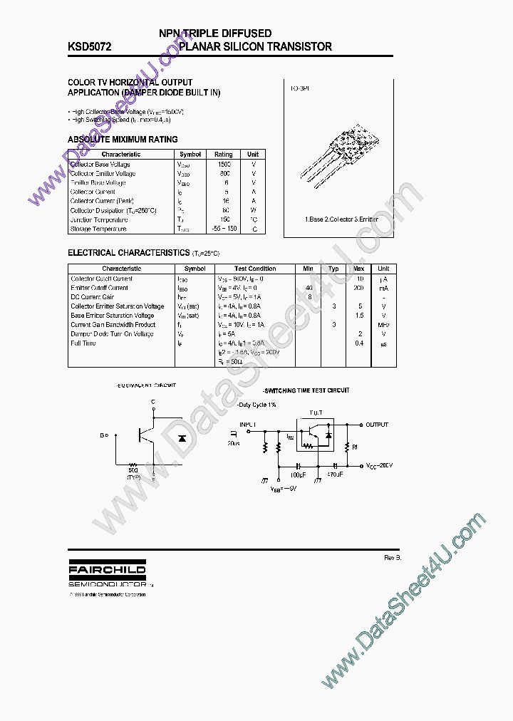 KSD5072_399752.PDF Datasheet