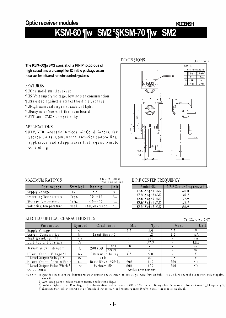 KSM-704SM2_417732.PDF Datasheet