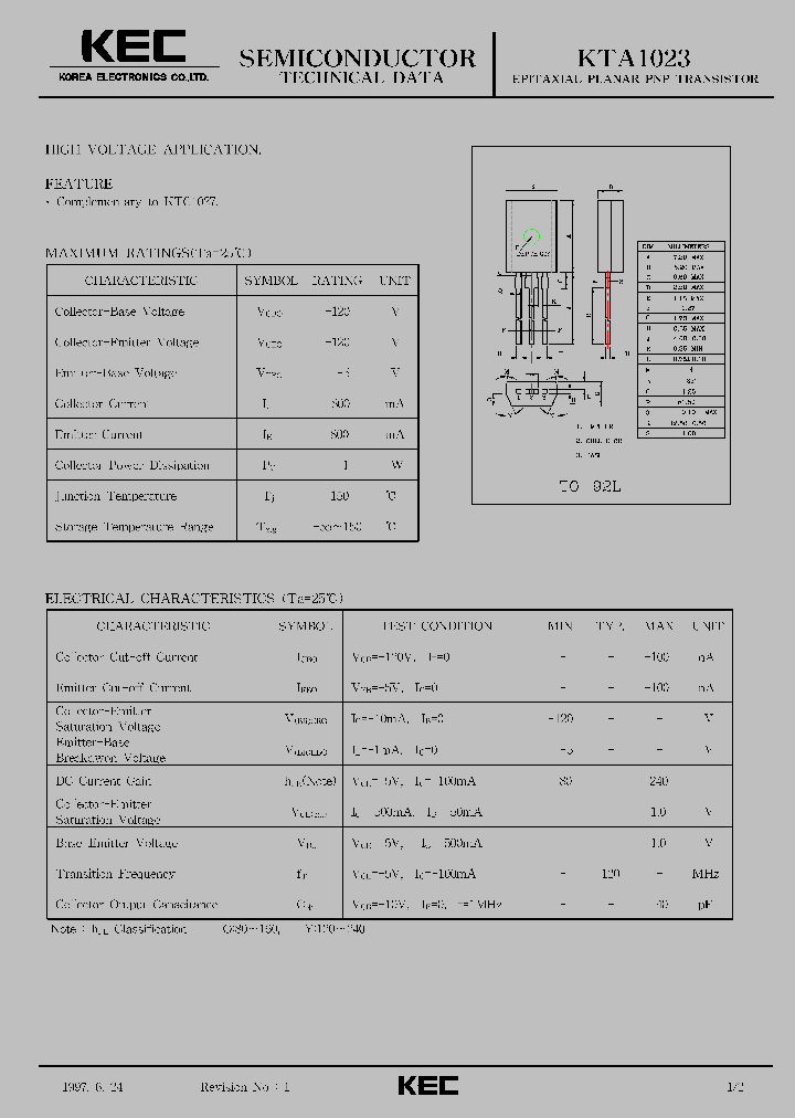 KTA1023_404575.PDF Datasheet