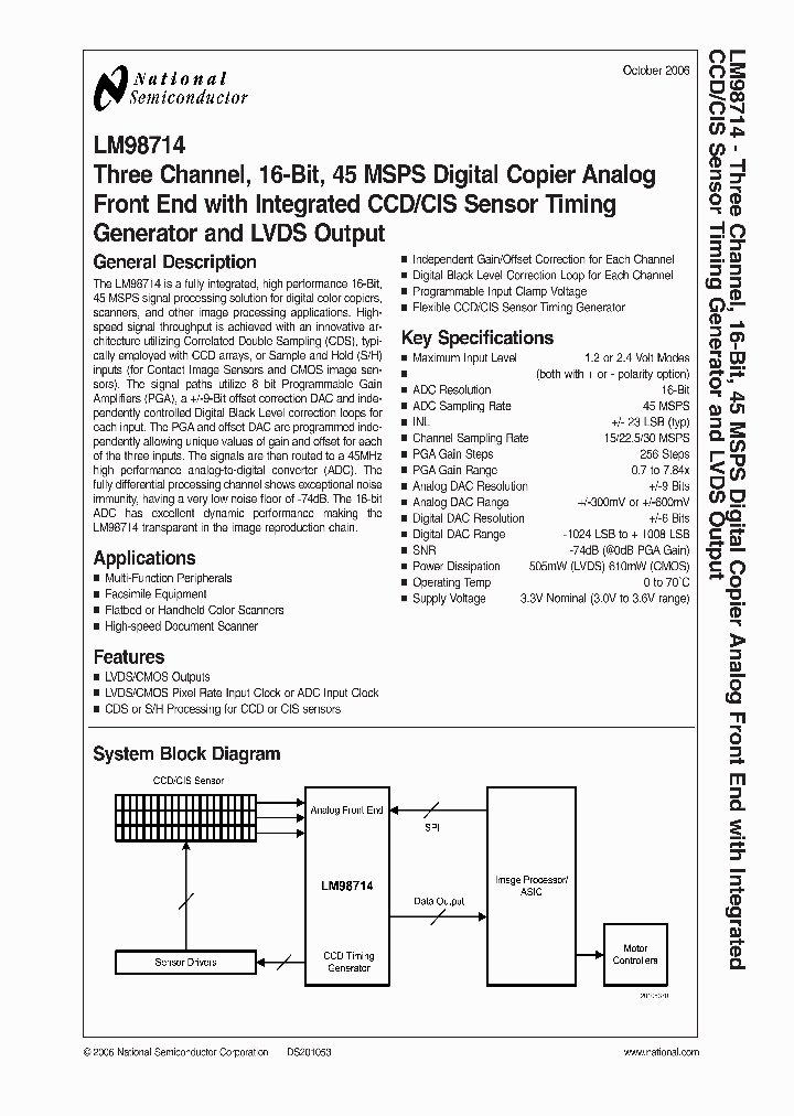 LM98714_434073.PDF Datasheet