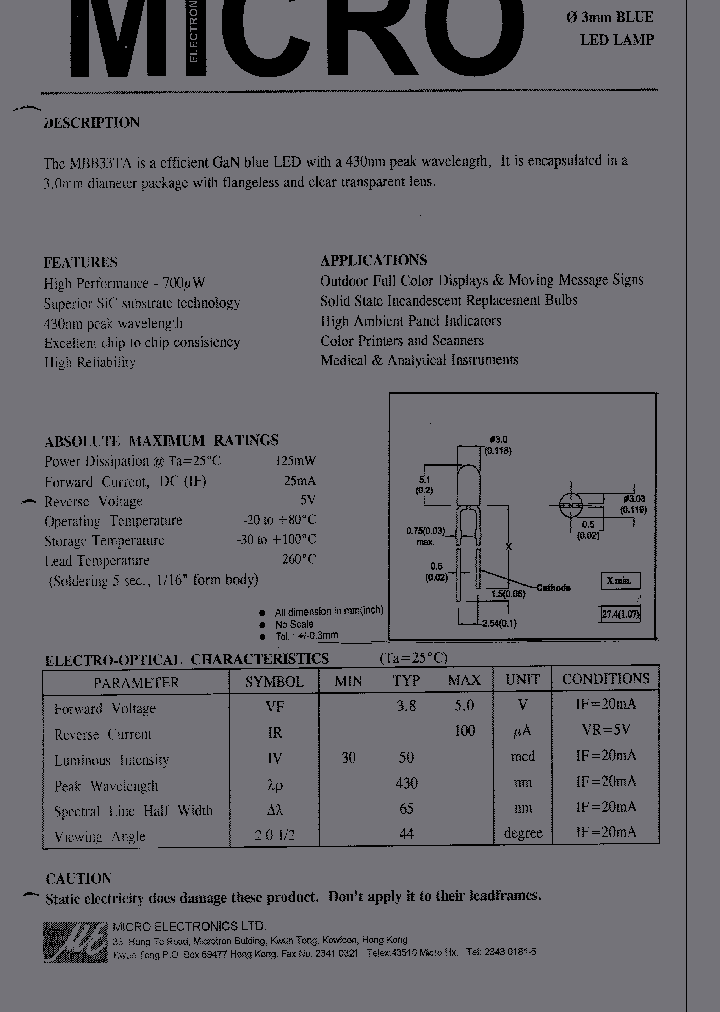 MBB33TA_428434.PDF Datasheet