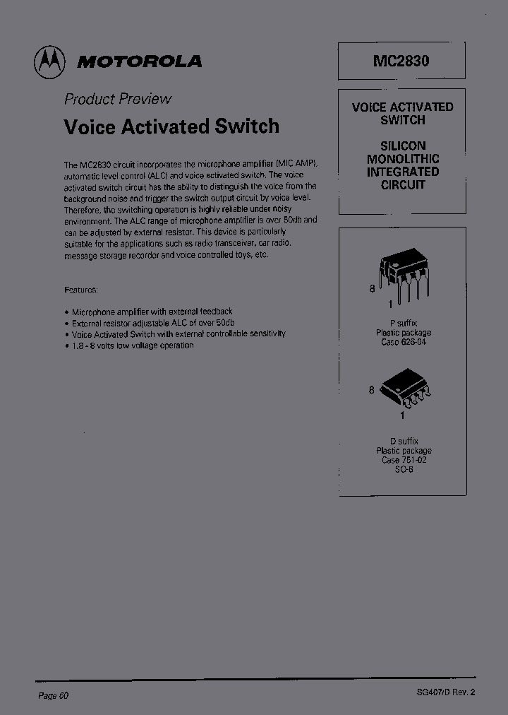 MC2830D_391045.PDF Datasheet