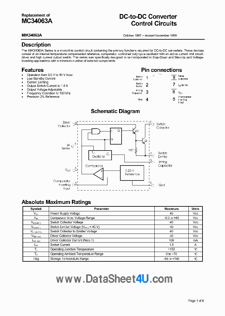 MIK34063A_420092.PDF Datasheet