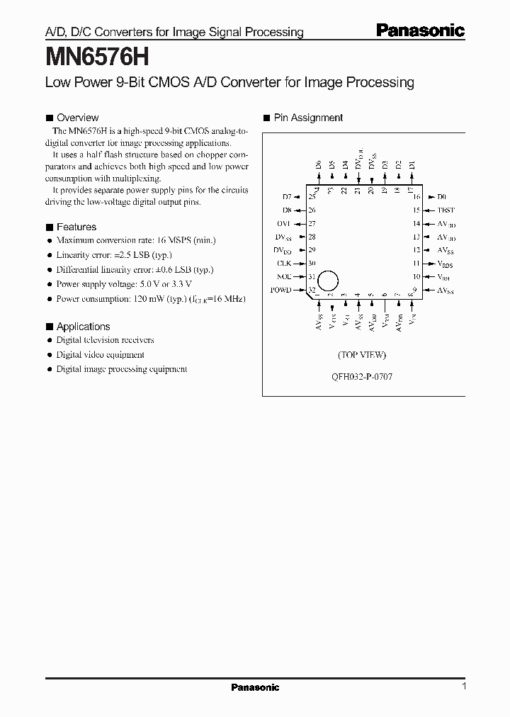 MN6576H_408712.PDF Datasheet