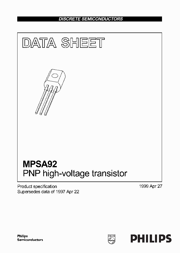 MPSA92_426489.PDF Datasheet