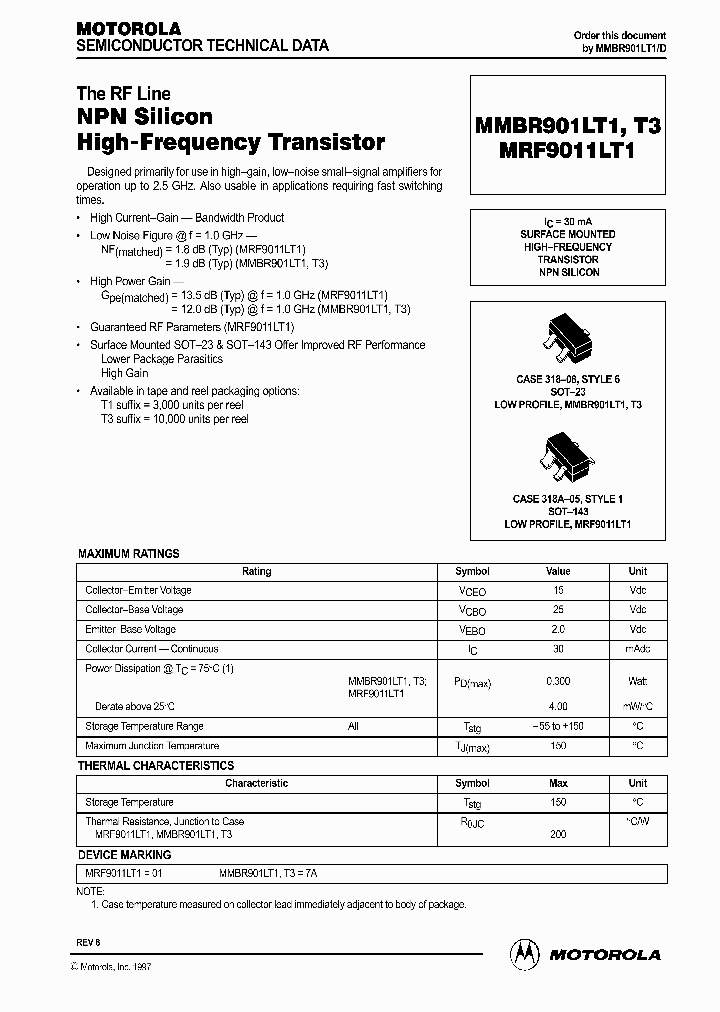 MMBR901LT1_214758.PDF Datasheet