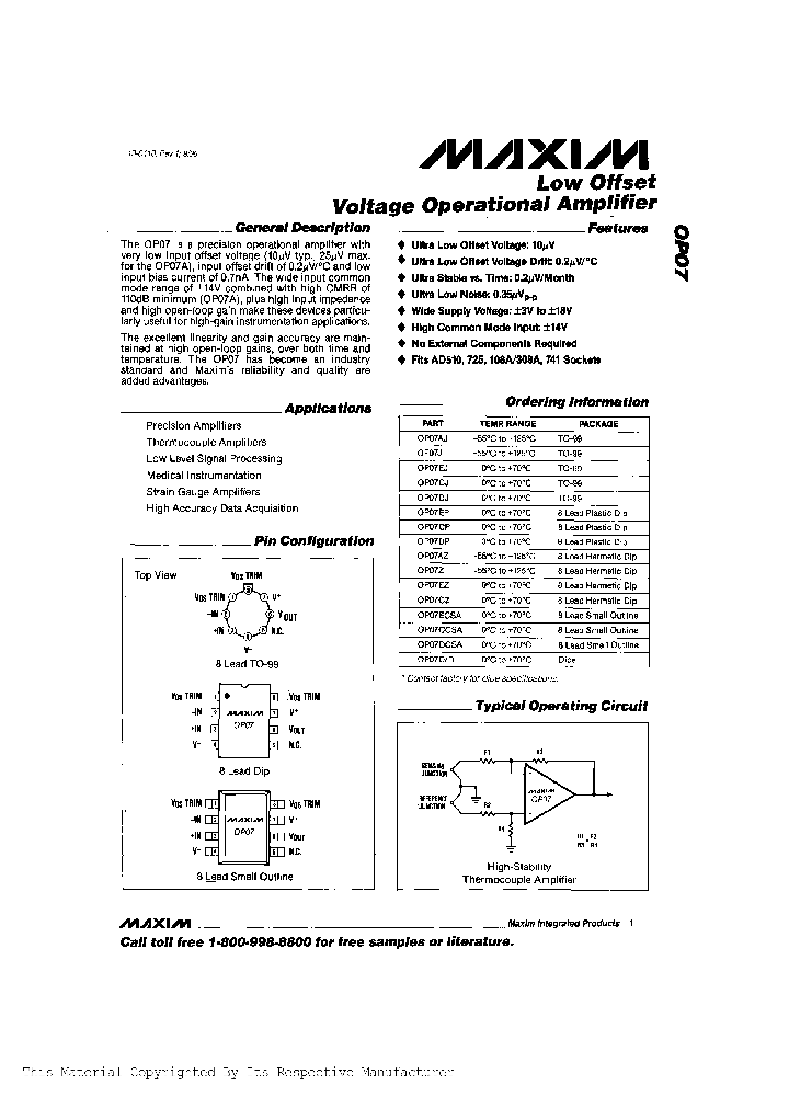 OP07CP_390826.PDF Datasheet