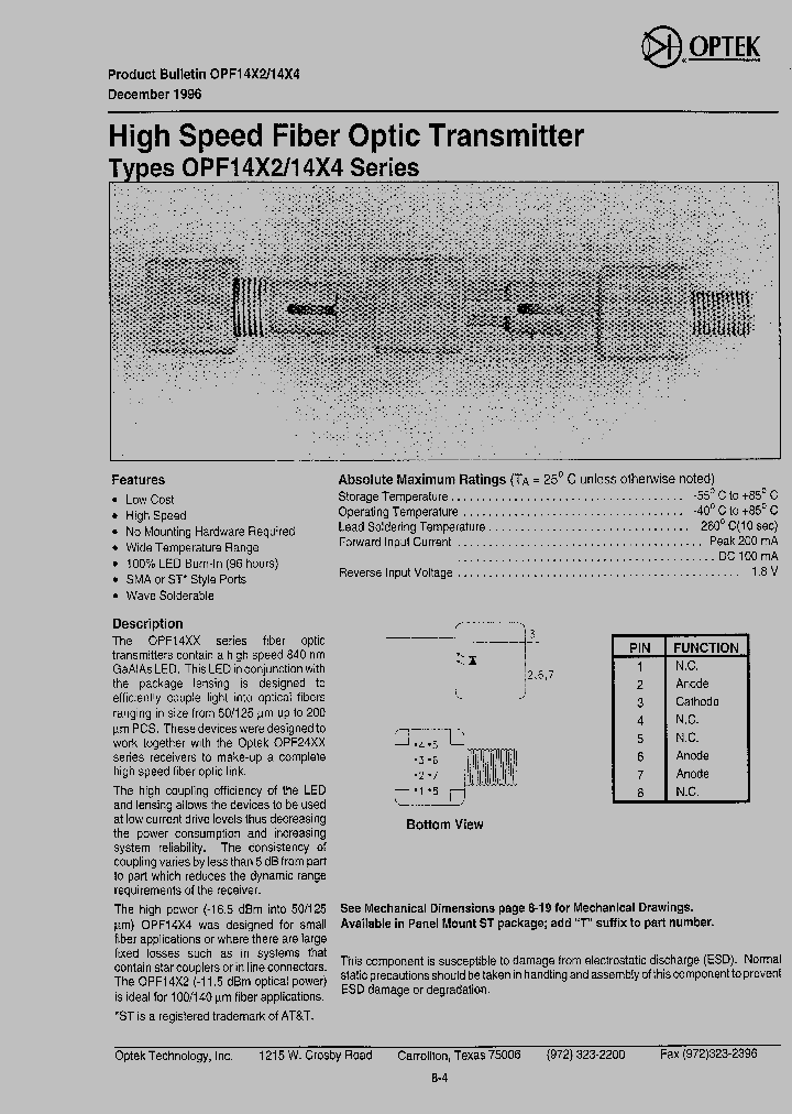 OPF1404_418094.PDF Datasheet