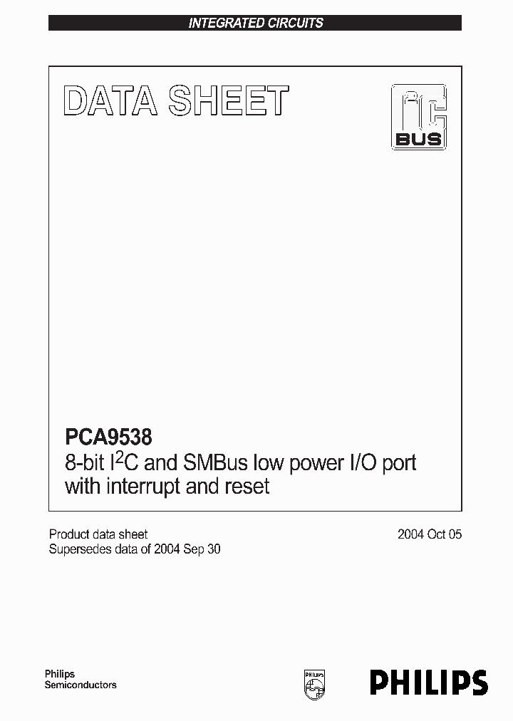 PCA9538_208301.PDF Datasheet