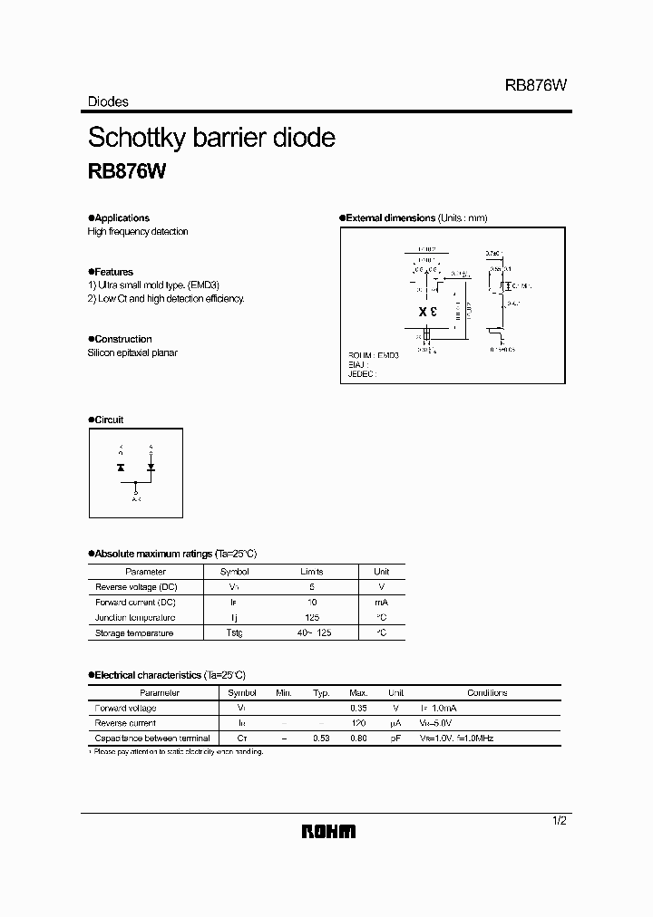 RB876W_426588.PDF Datasheet