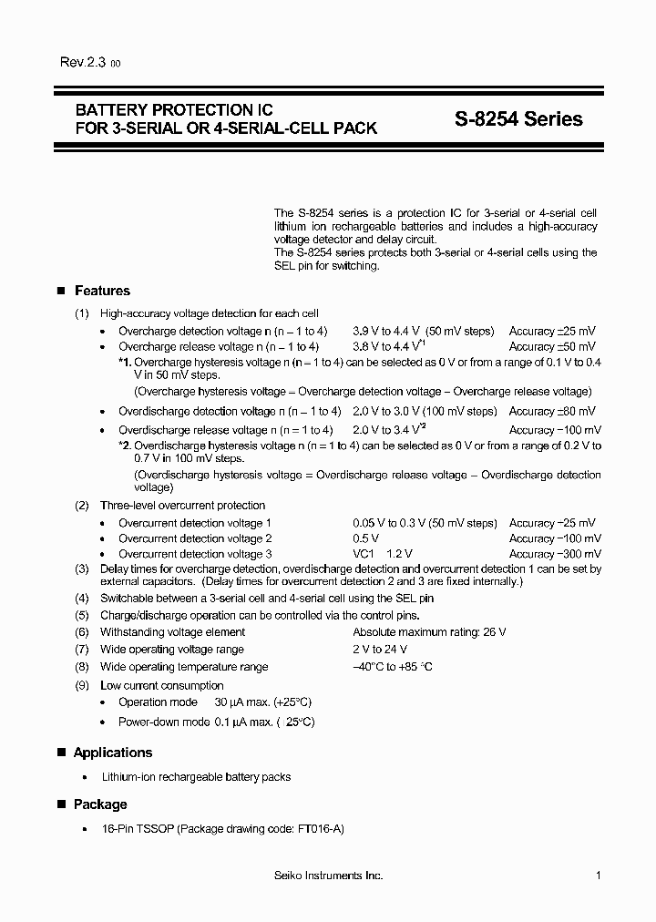 S-8254AAAF_323950.PDF Datasheet