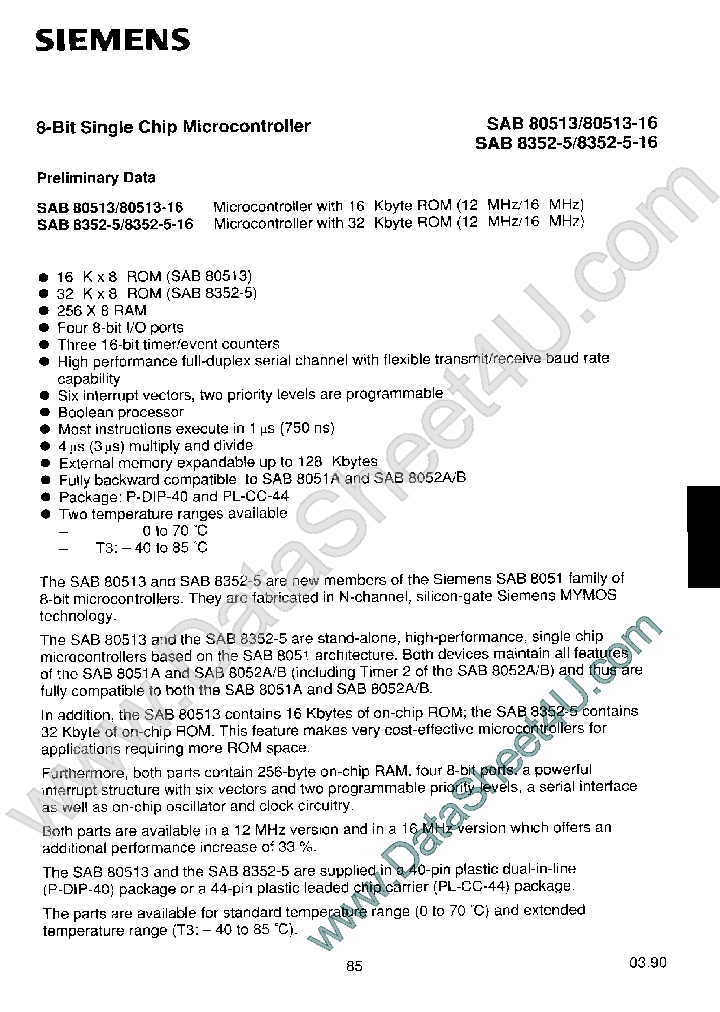 SAB8352-5_399643.PDF Datasheet