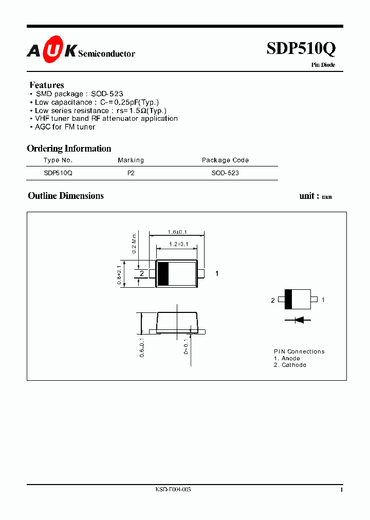 SDP510Q_429617.PDF Datasheet