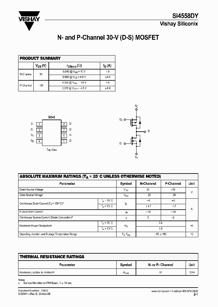 SI4558DY_111622.PDF Datasheet