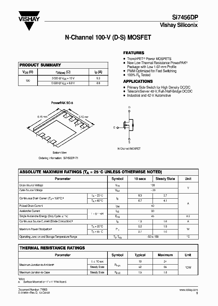 SI7456DP_395057.PDF Datasheet