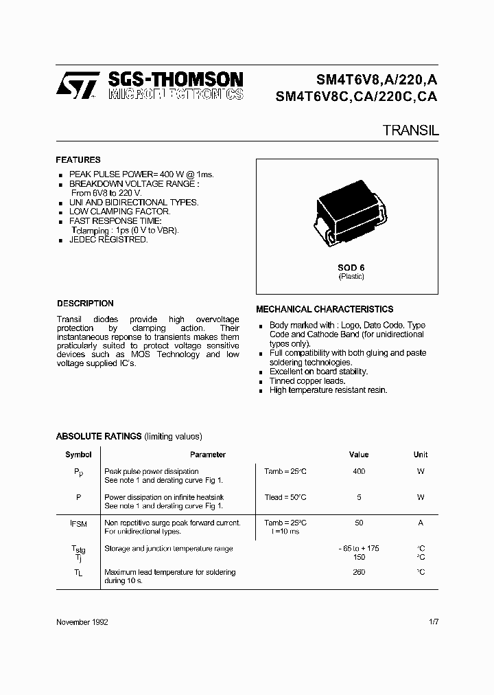 SM4T10C_75126.PDF Datasheet