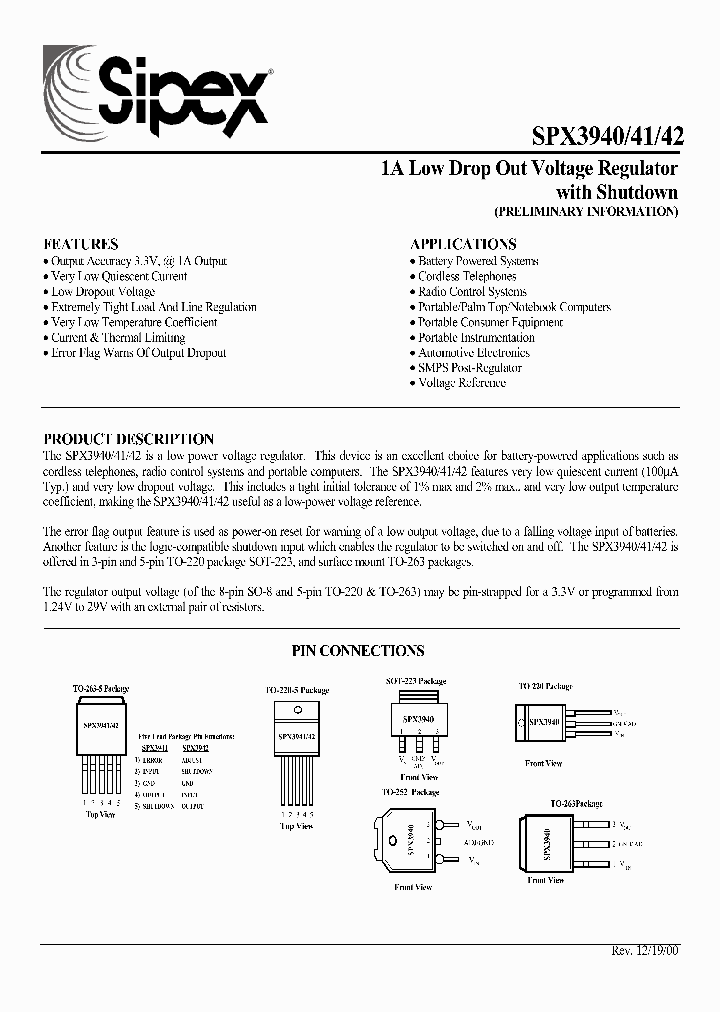 SPX3940_167094.PDF Datasheet