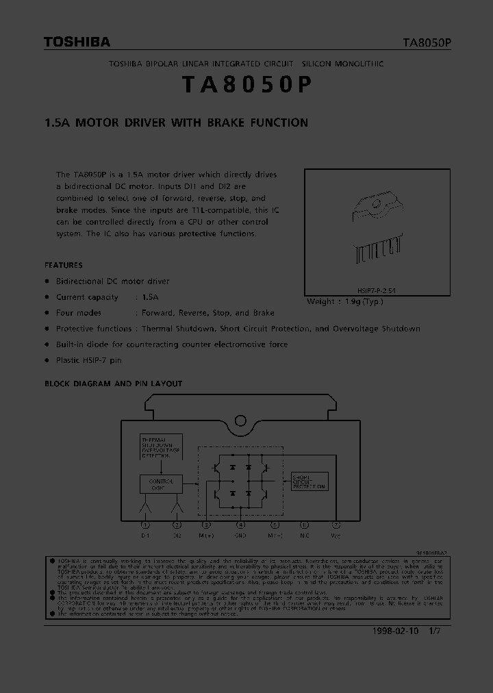 TA8050P_4585.PDF Datasheet