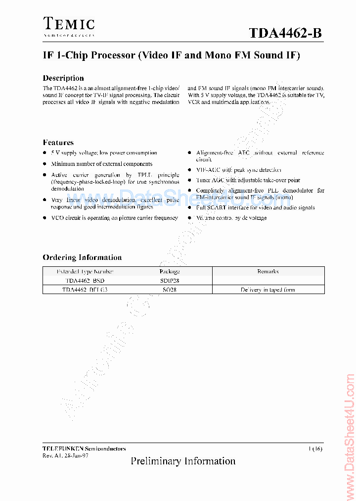 TDA4462-B_399274.PDF Datasheet