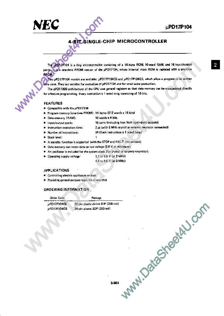 UPD17104_431293.PDF Datasheet