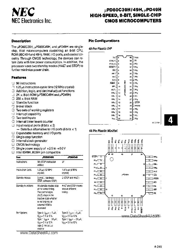 UPD80C39H_424059.PDF Datasheet