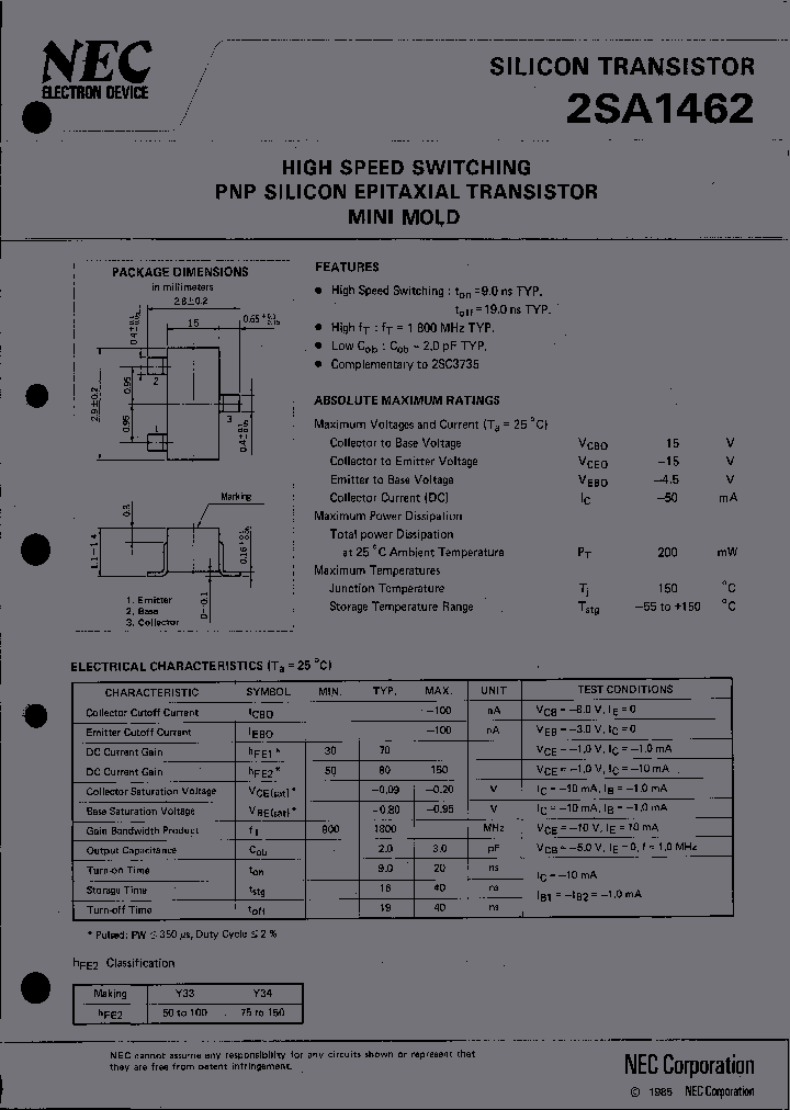 2SA1462_466988.PDF Datasheet