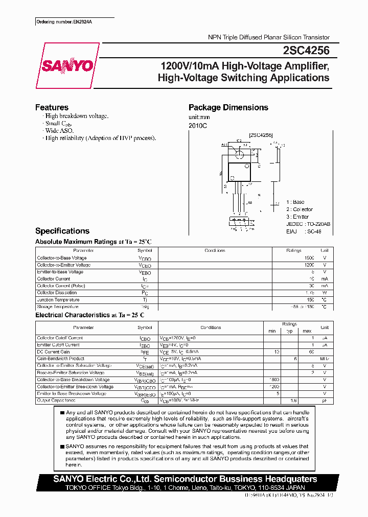2SC4256_458285.PDF Datasheet