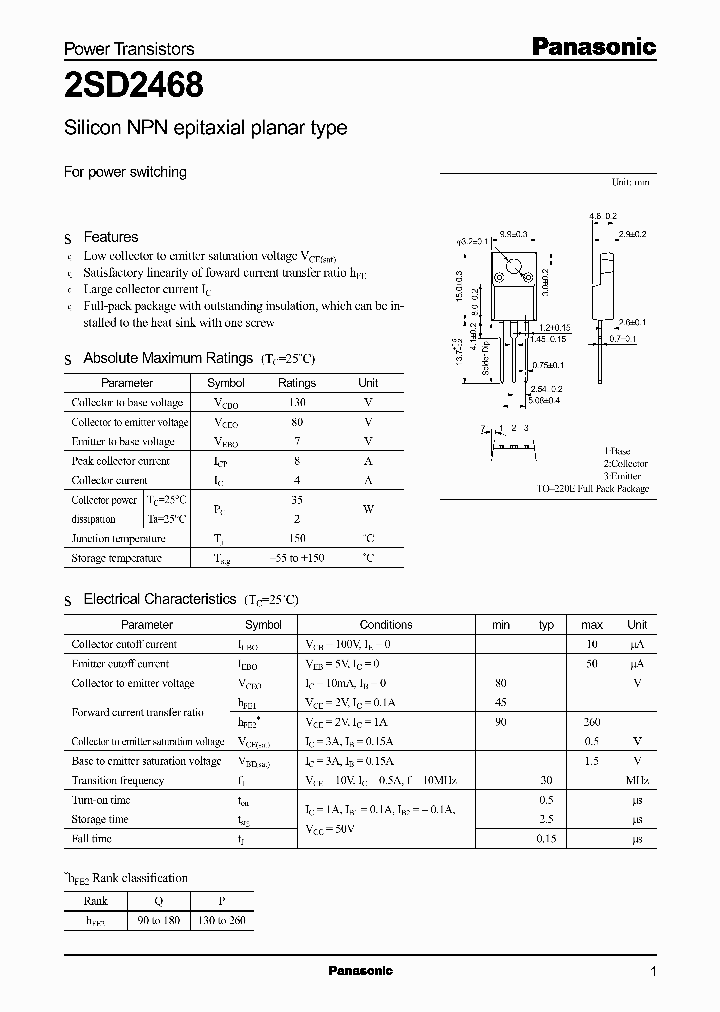 2SD2468_464054.PDF Datasheet