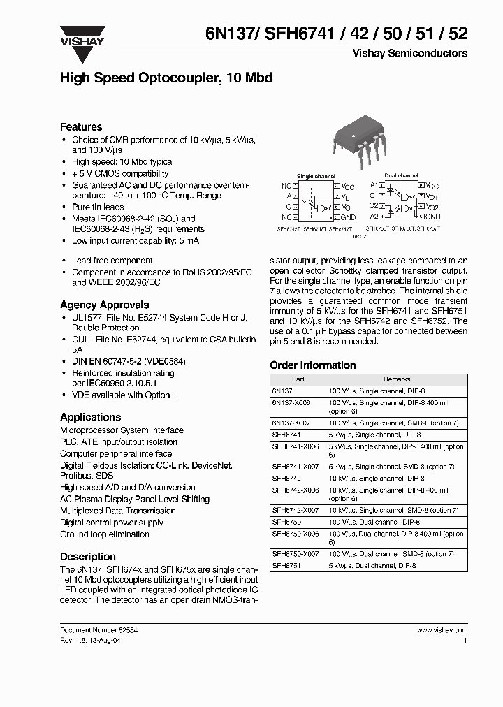 6N137-X007_470603.PDF Datasheet