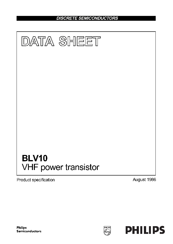 BLV10_448080.PDF Datasheet