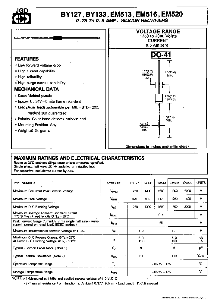 BY133_454714.PDF Datasheet