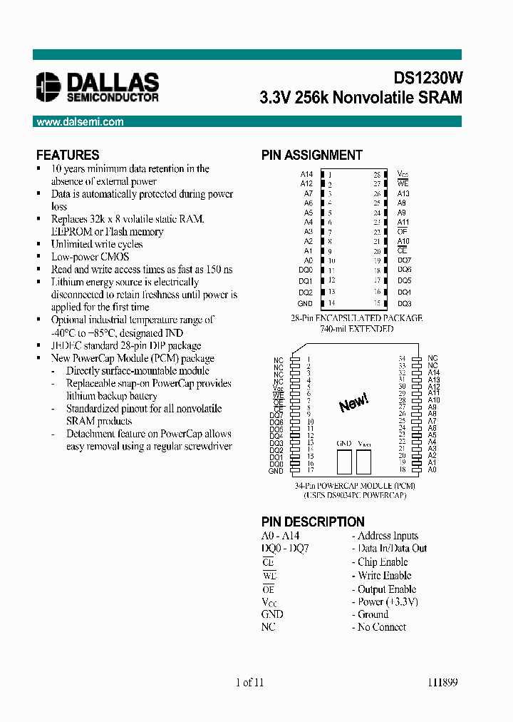 DS1230_98784.PDF Datasheet