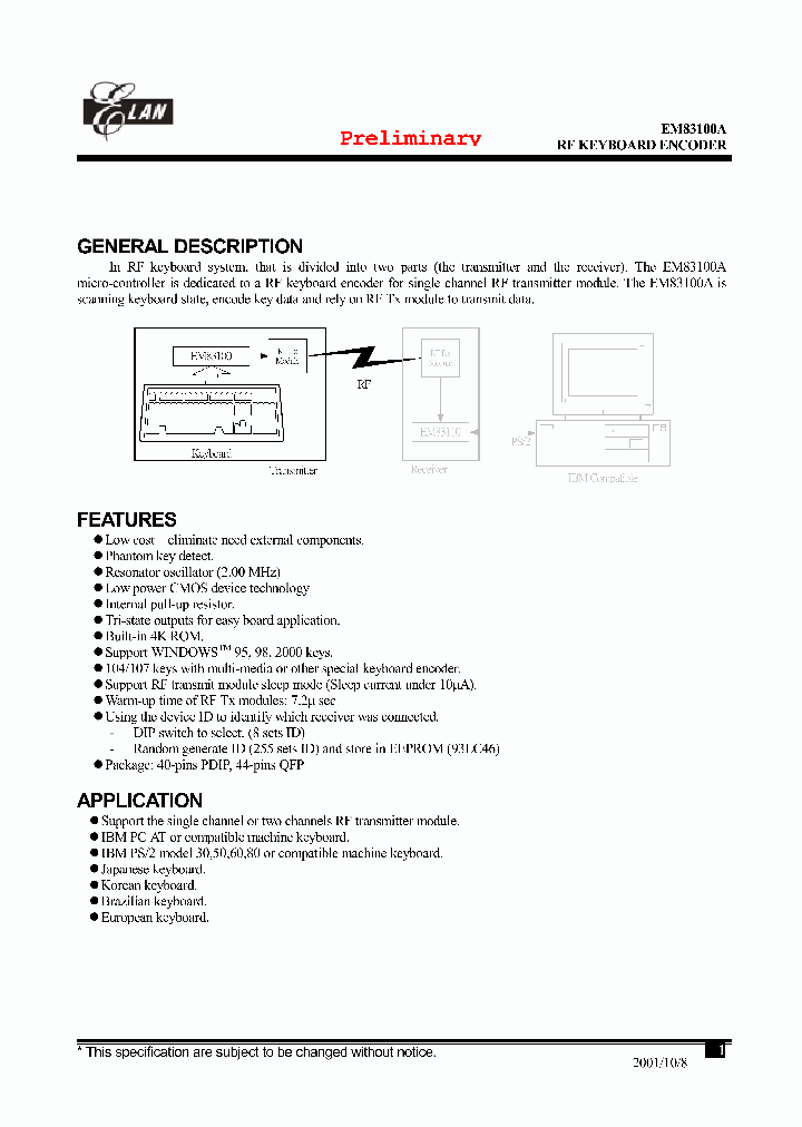 EM83100A_450503.PDF Datasheet