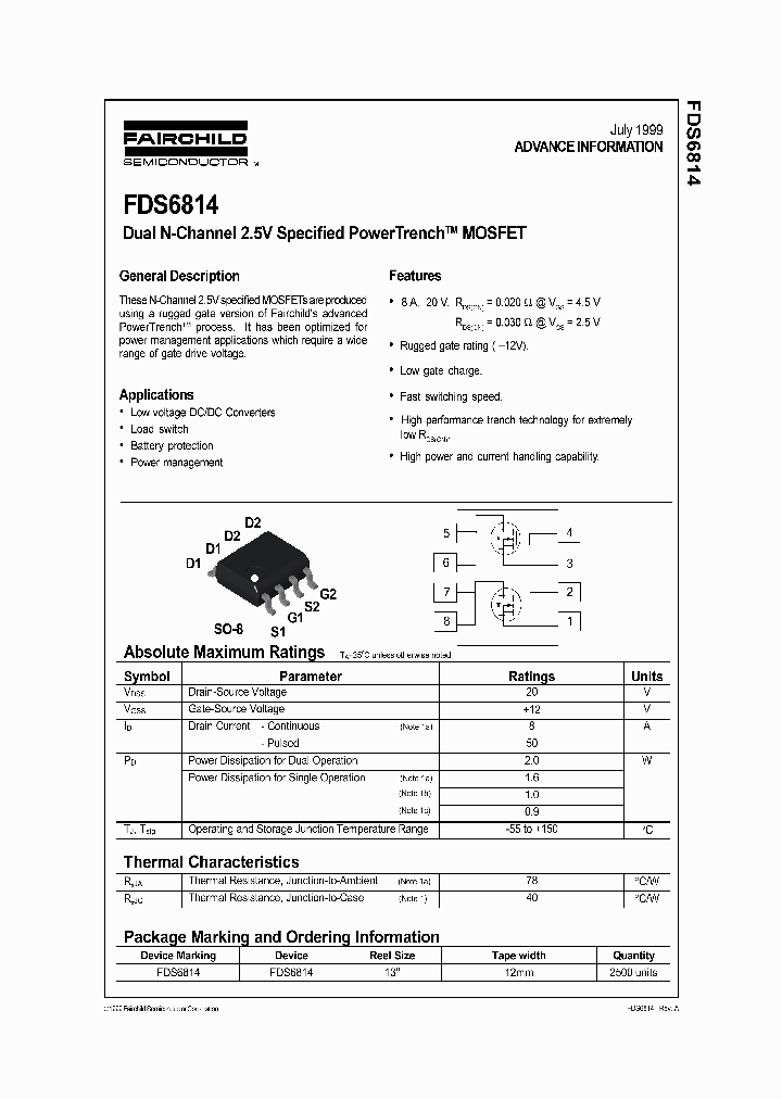 FDS6814_455104.PDF Datasheet