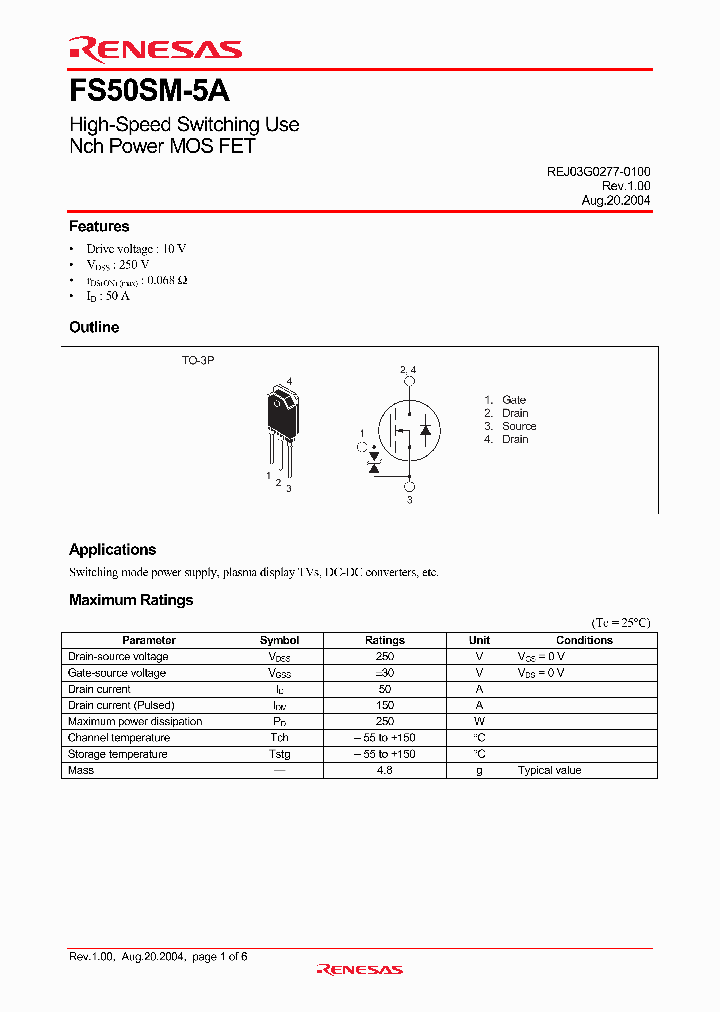 FS50SM-5A_435444.PDF Datasheet