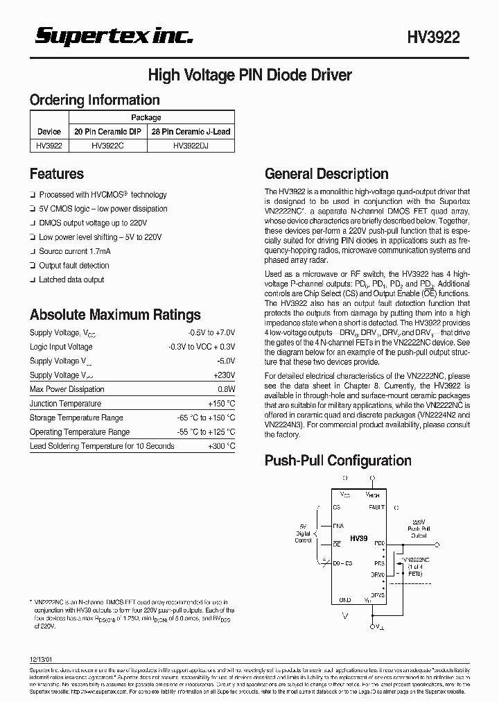 HV3922_467948.PDF Datasheet