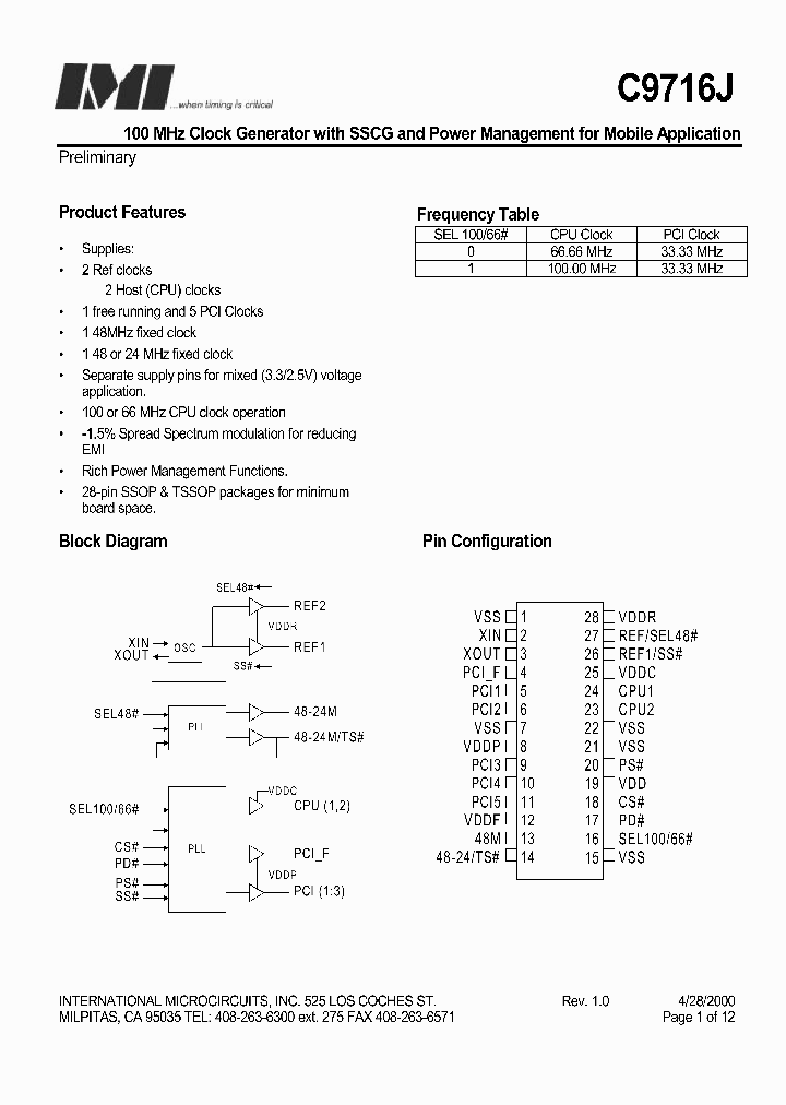 IMIC9716J_443309.PDF Datasheet