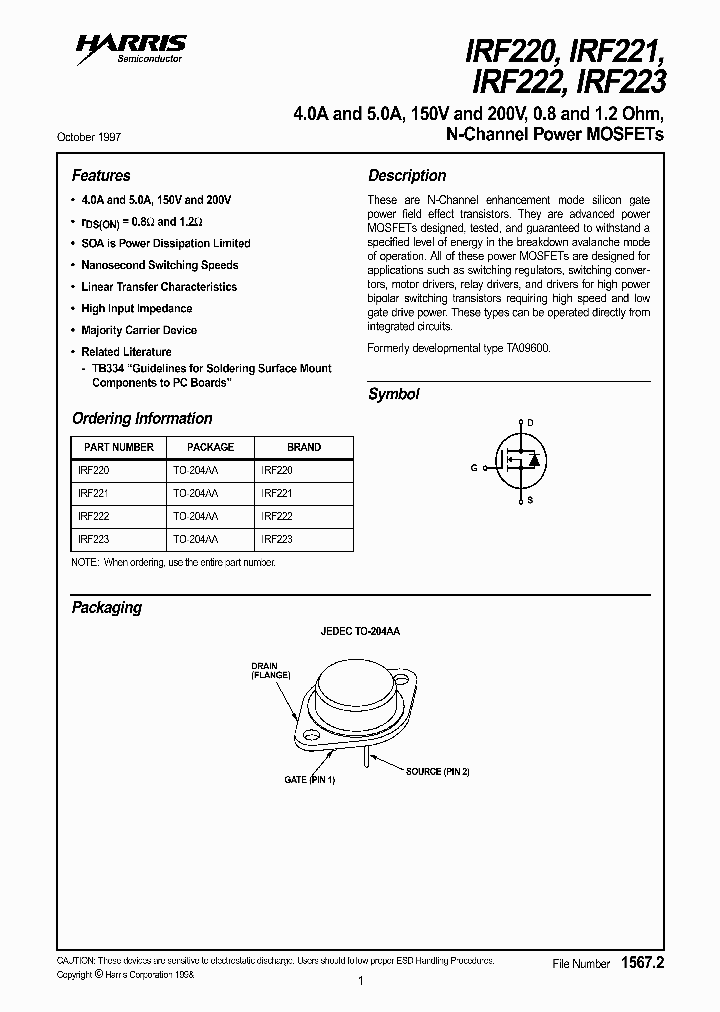 IRF220_411178.PDF Datasheet