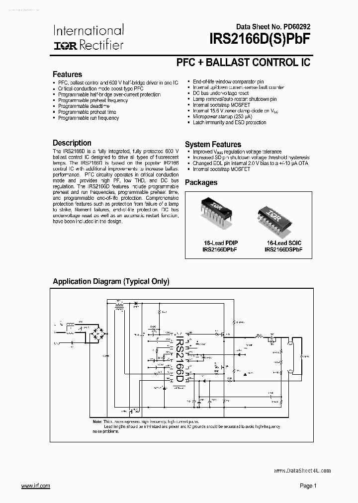 IRS2166DPBF_481253.PDF Datasheet