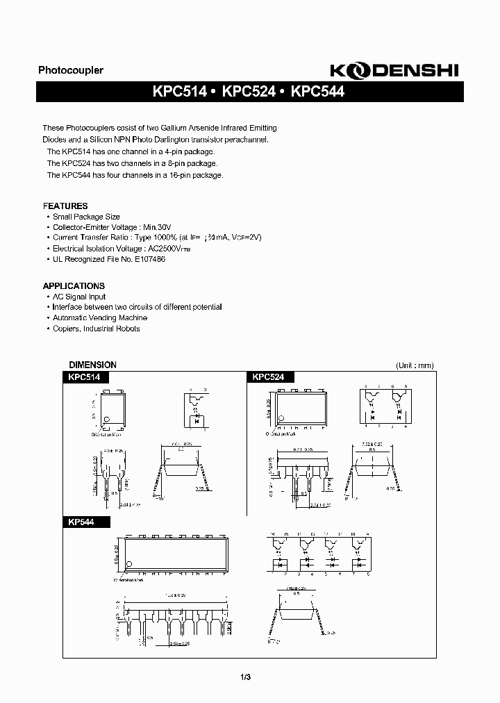 KPC524_461508.PDF Datasheet