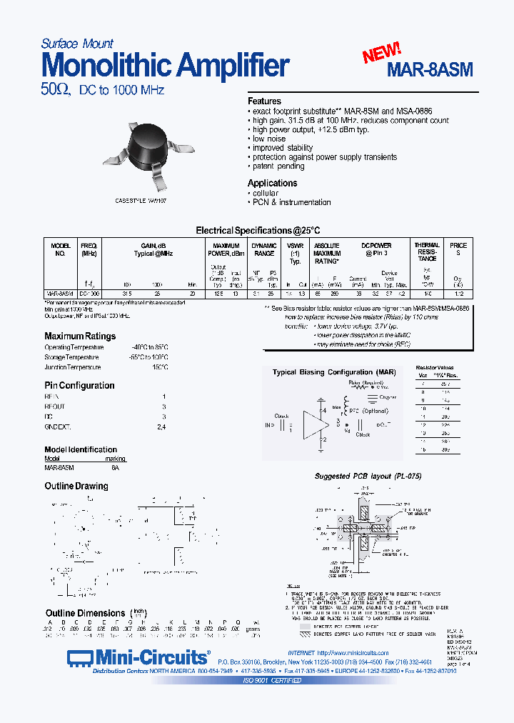 MAR-8ASM_453742.PDF Datasheet