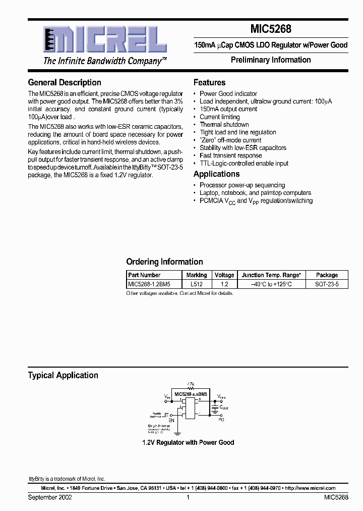 MIC5268_447838.PDF Datasheet