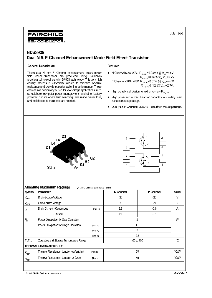 NDS8928_475961.PDF Datasheet