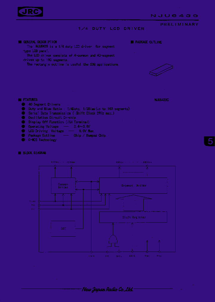 NJU6439_61450.PDF Datasheet