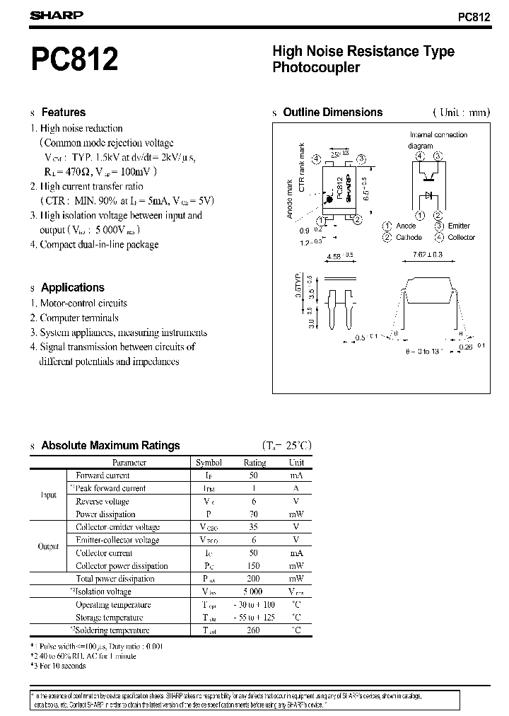 PC812C_337866.PDF Datasheet